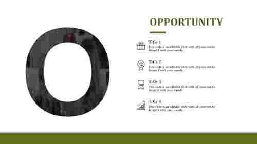 swot template-OPPORTUNITY-4-Green-Style-2